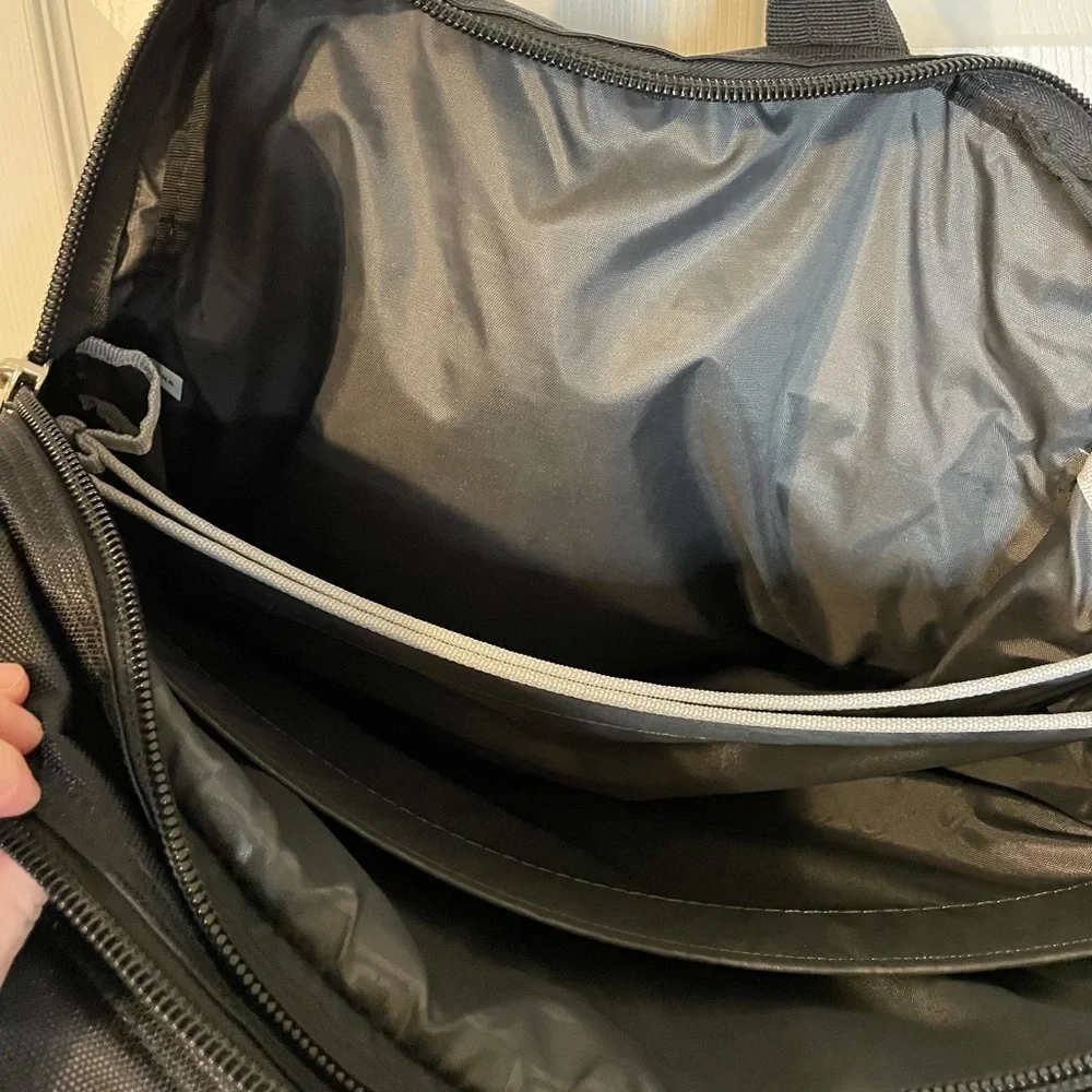 OGIO City Corp black messenger laptop travel bag